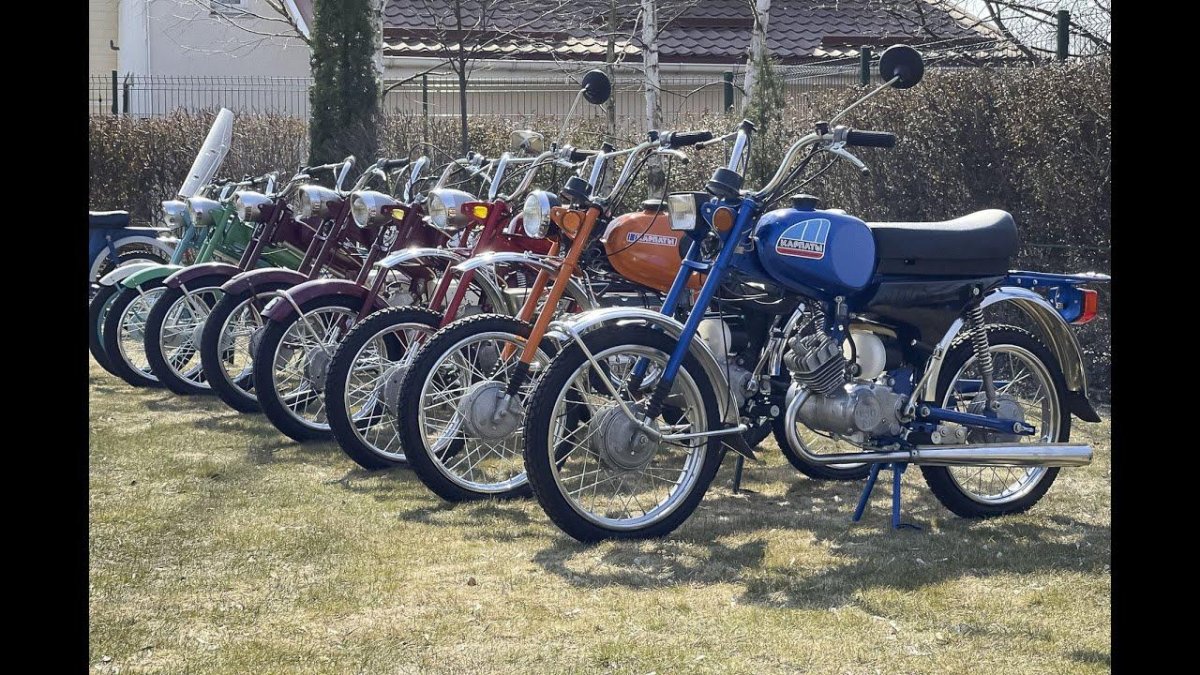 Марки советских мопедов