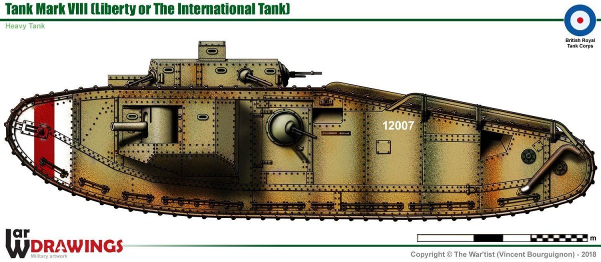 Танк MK VIII Интернэшнл