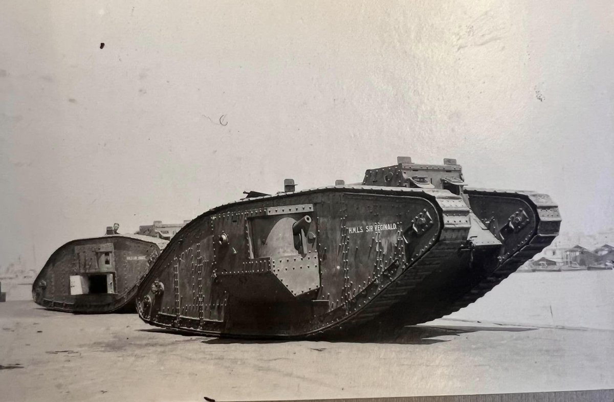 Марк 1 танк осторожно Петроград