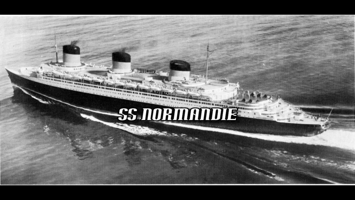 Трансатлантический лайнер Нормандия