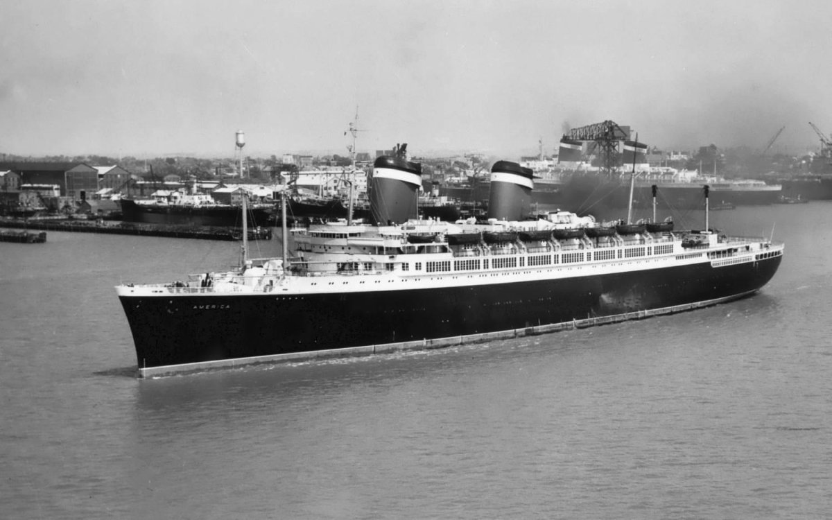 SS America 1940 Океанские лайнеры