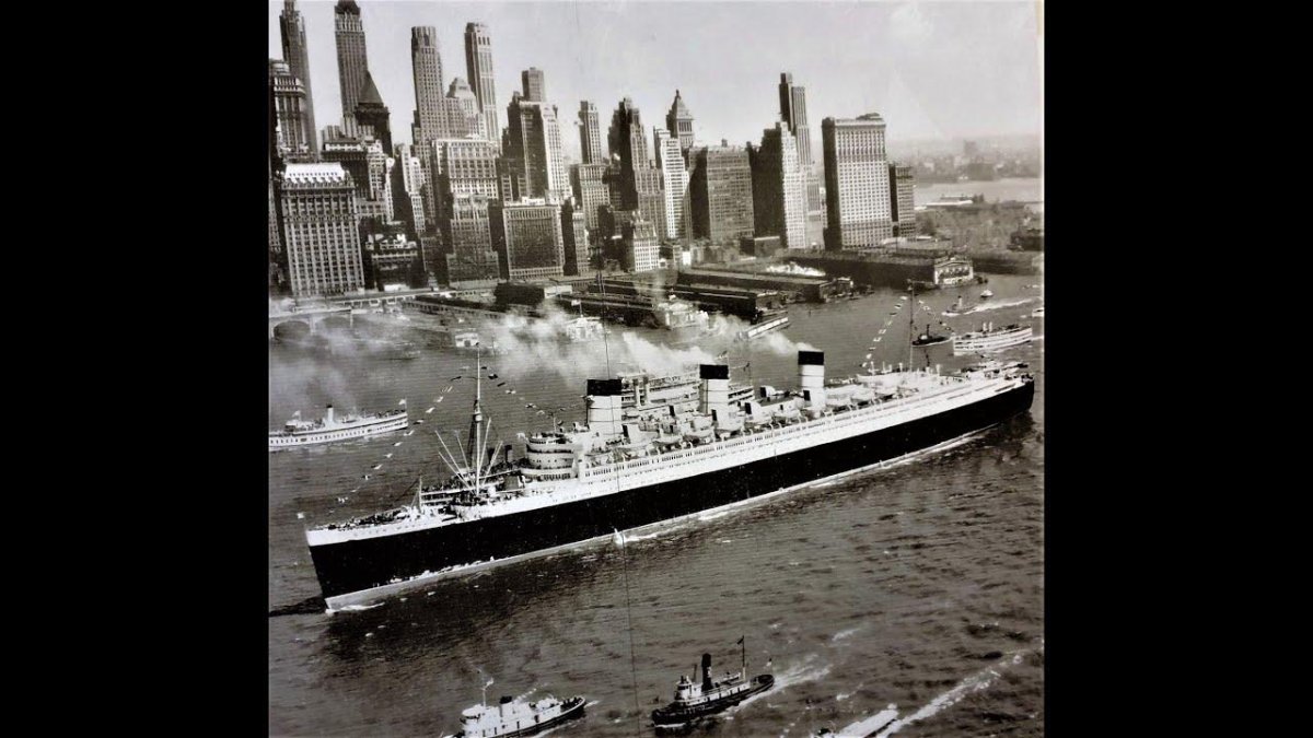 Пароход Нормандия 1935