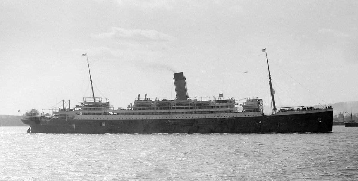 RMS Franconia 1922