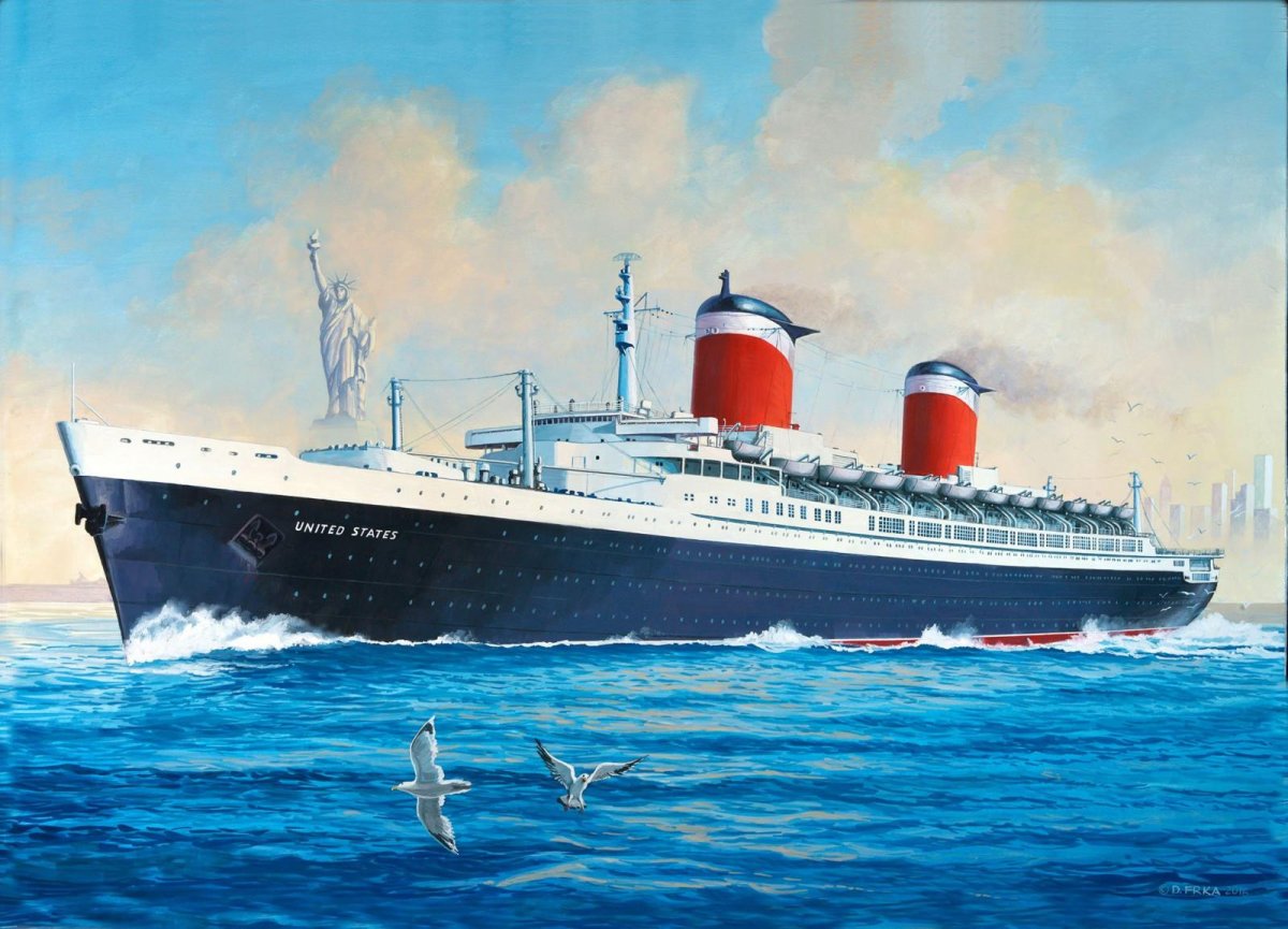 Трансатлантический лайнер «United States»