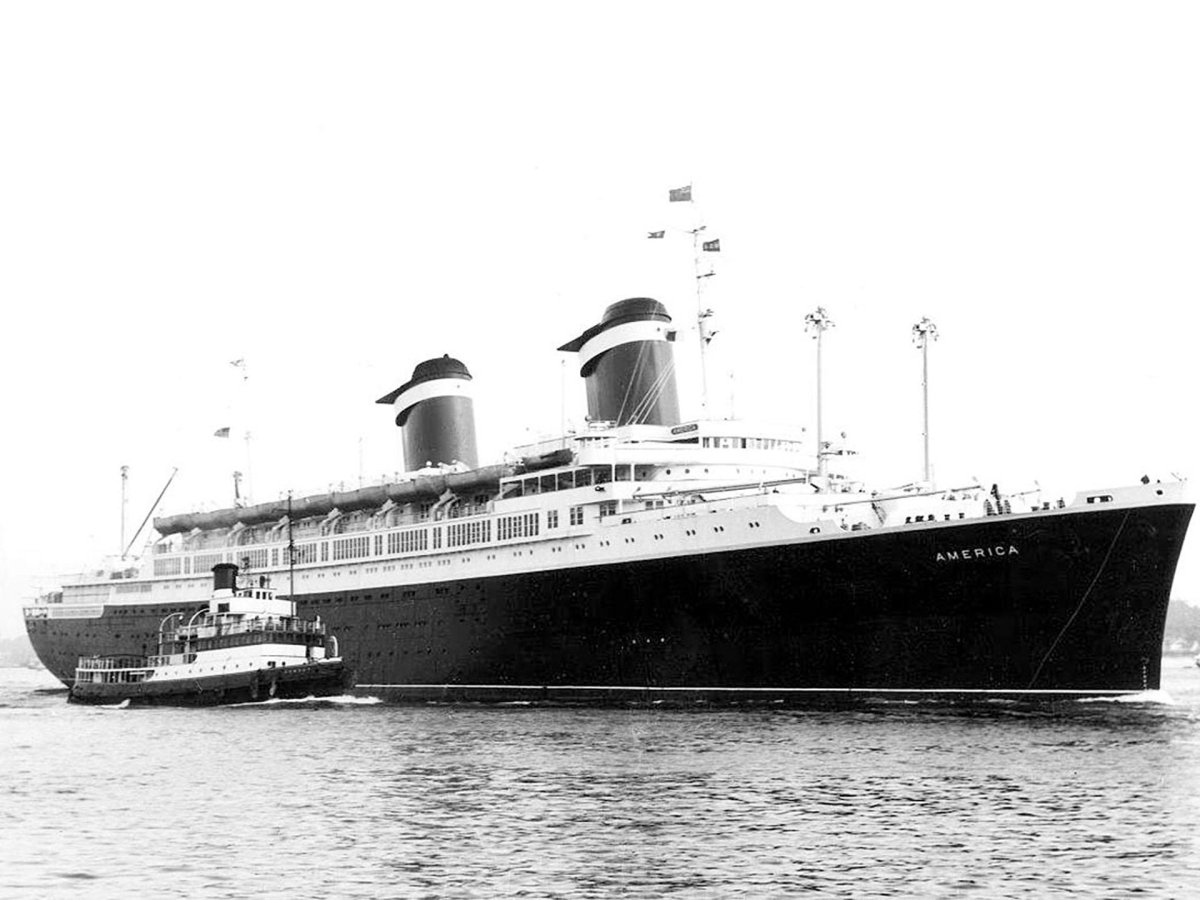 SS America 1940 Океанские лайнеры