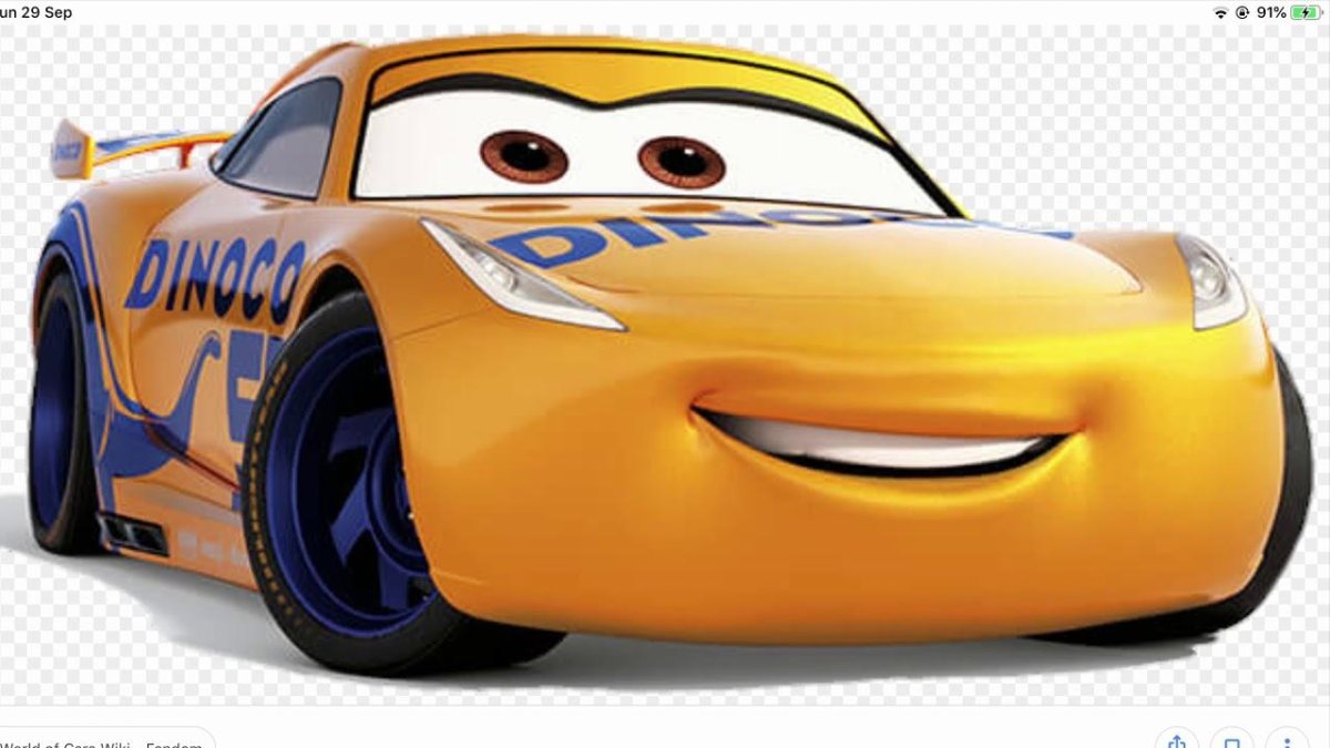 Тачки 3 Крус Рамирес Диноко