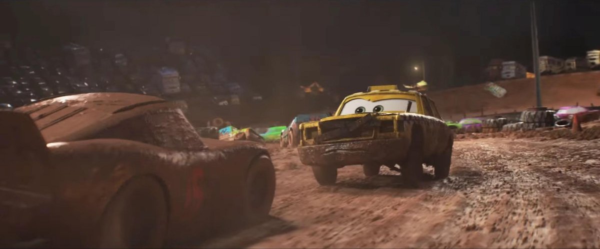 Тачки 3 Круз Рамирес овраг грома