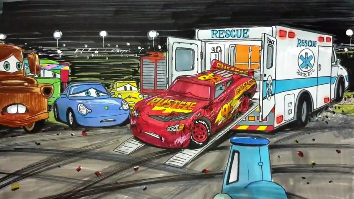 Молния Маккуин Тачки 3