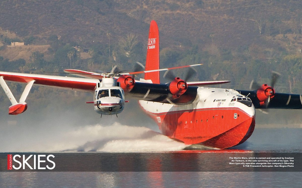 Мартин Марс самолет