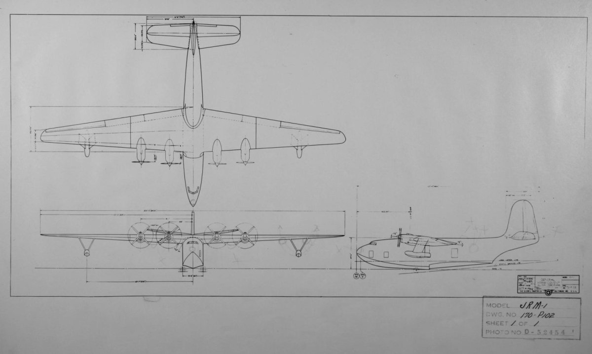 Martin Mars летающая лодка