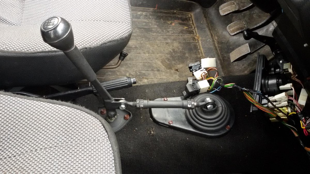 Перенос кулисы ВАЗ 2107