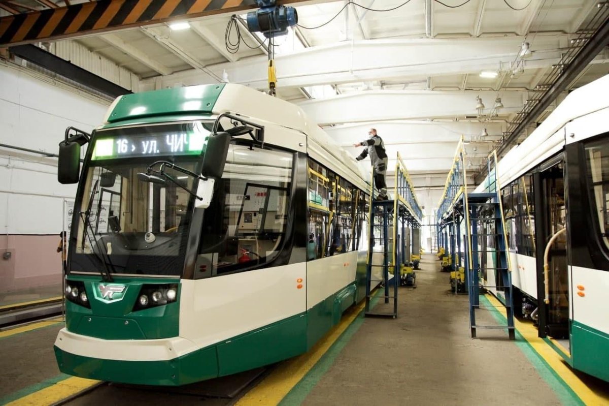 УКВЗ трамвай Челябинск