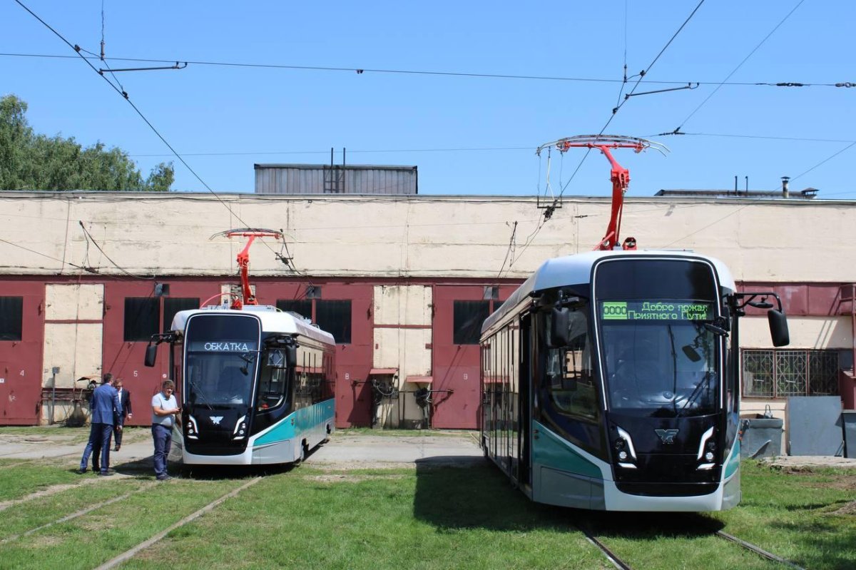 Трамвай УКВЗ 71 628