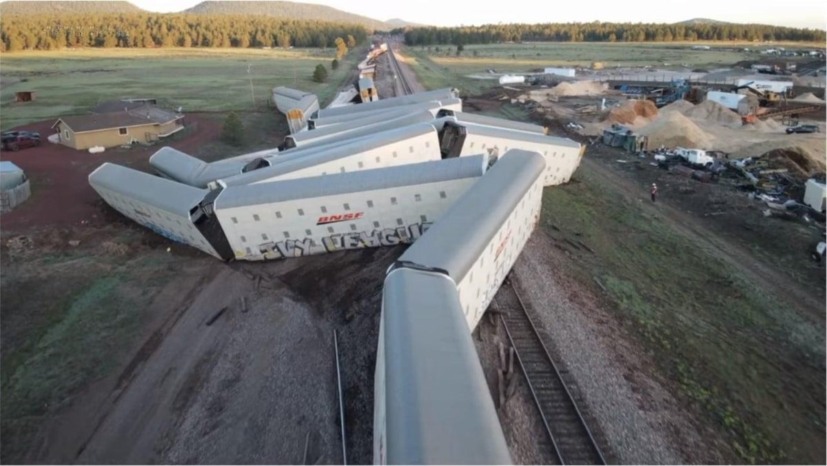 Аварии американских поездов