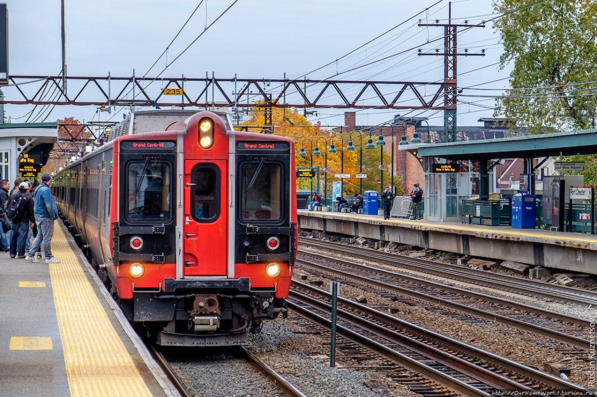 Пригородные поезда Нью-Йорка