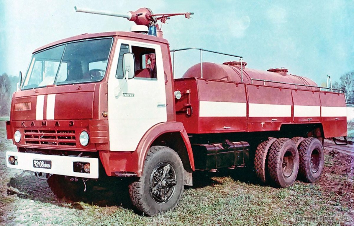 Пожарный КАМАЗ ап-5(53213)-196