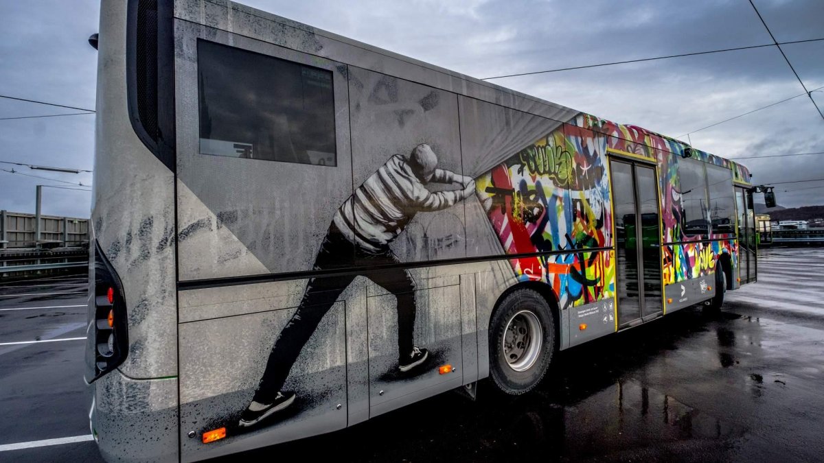 Креативные автобусы