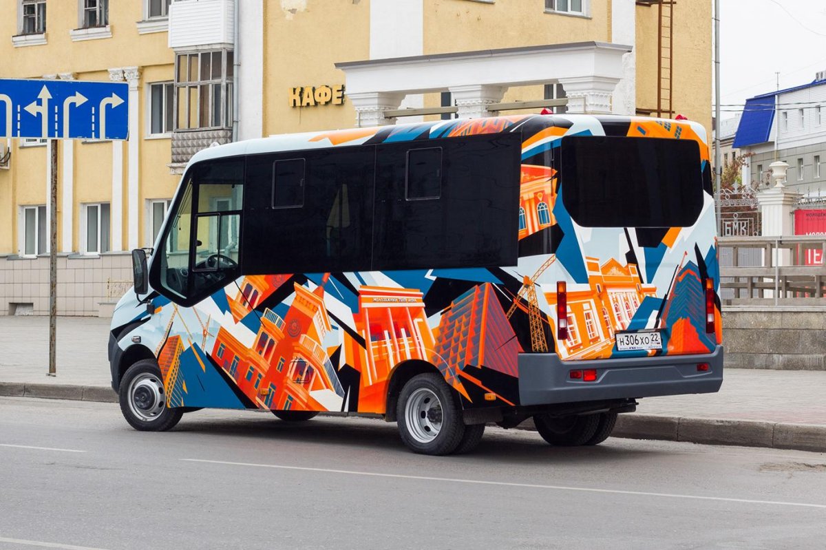 Расписные автобусы