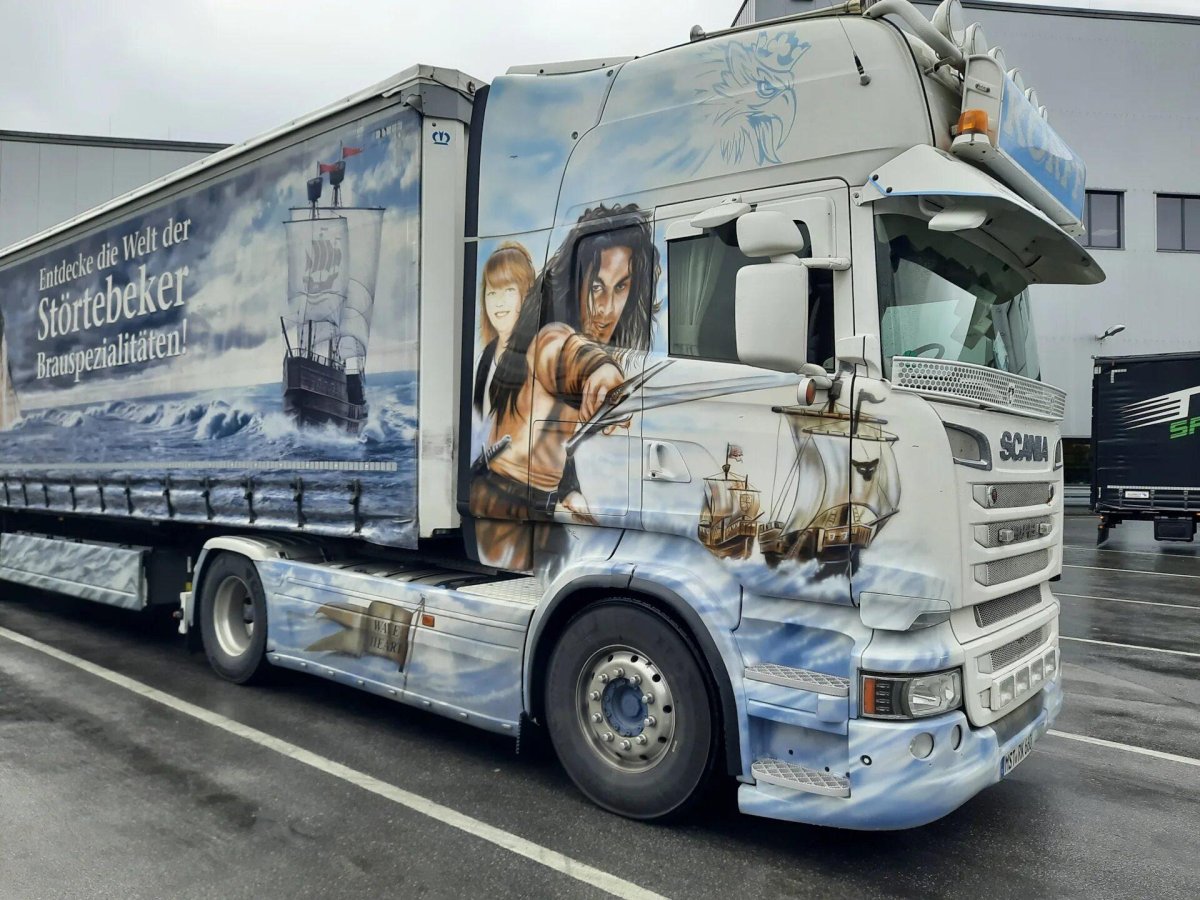 Аэрография на микроавтобусах