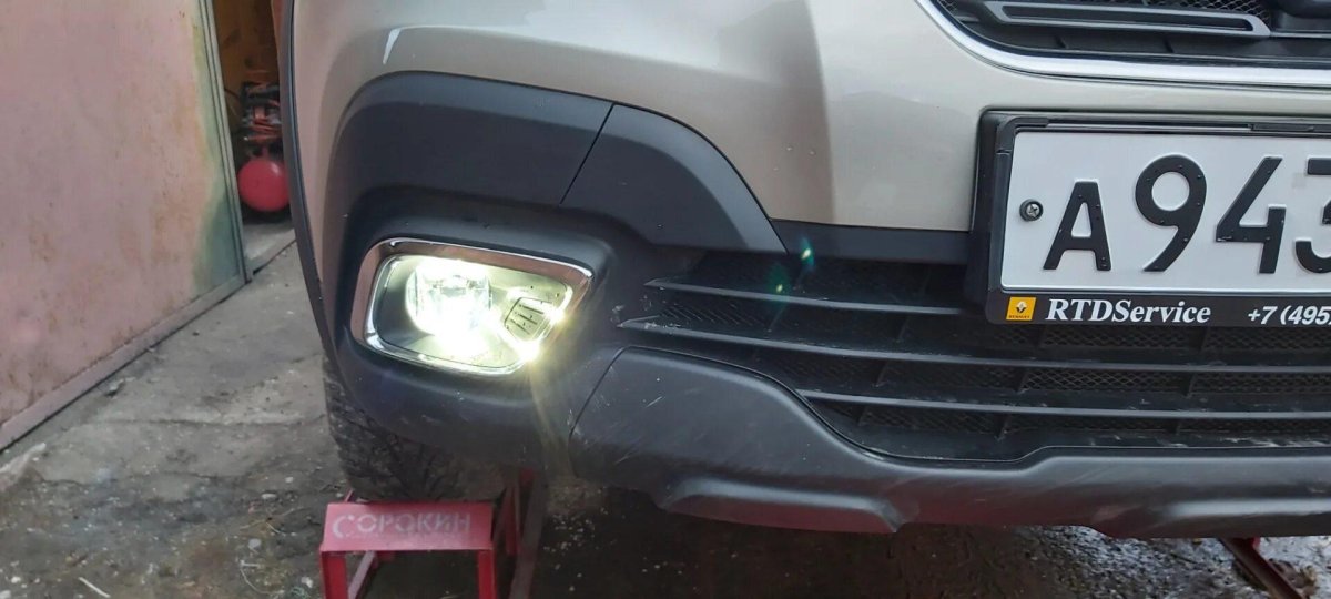 ПТФ Рено Сандеро степвей 2