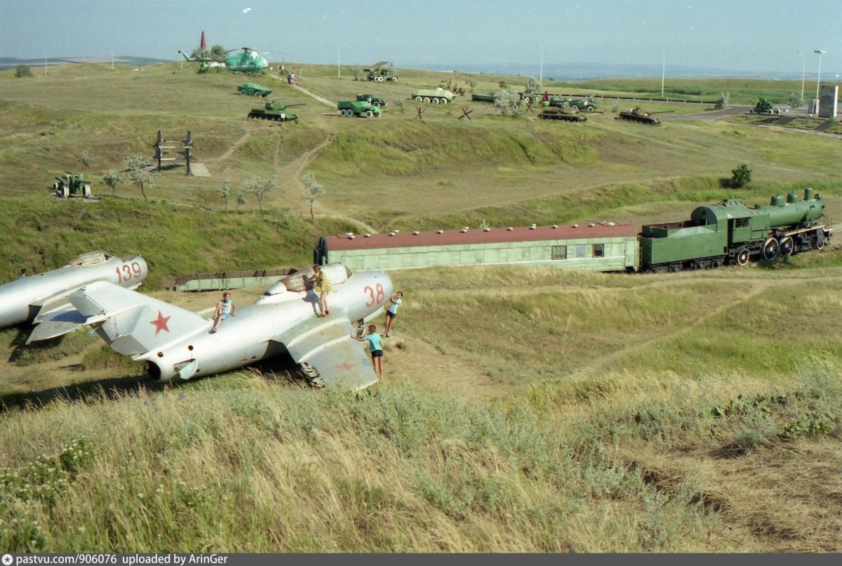 Темрюк музей военной техники под открытым