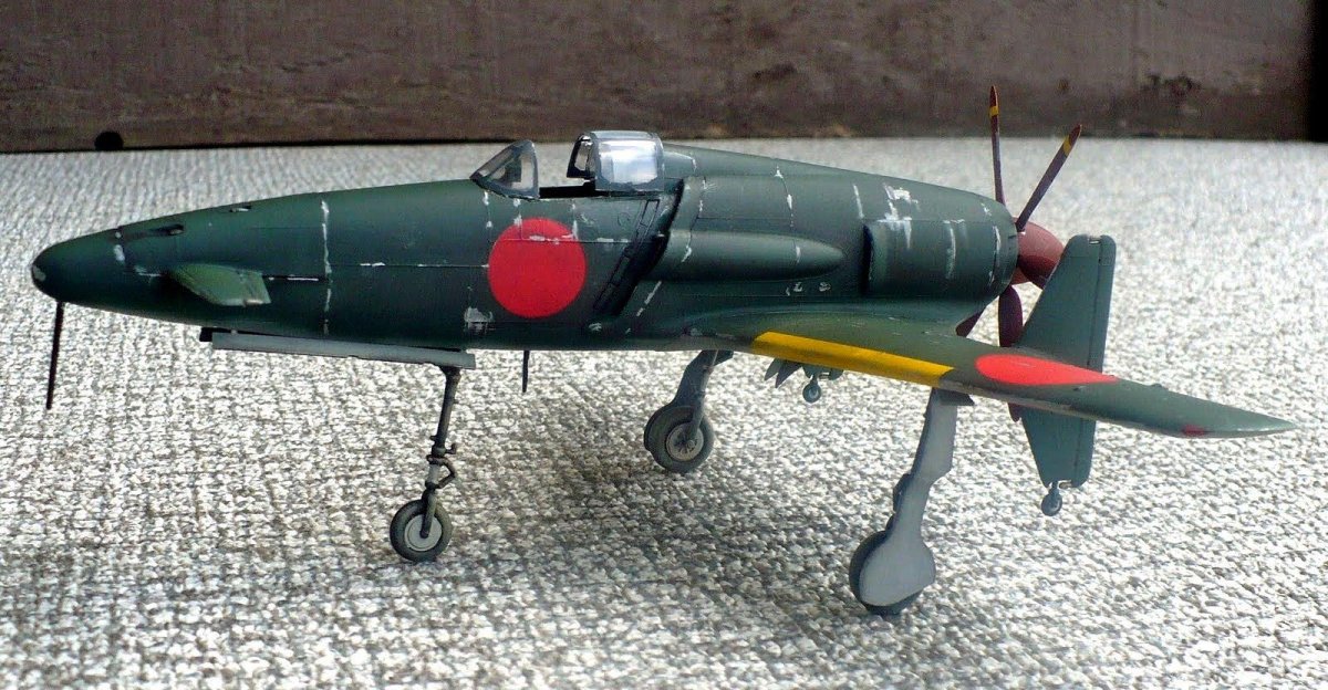 Японский истребитель j7w Shinden