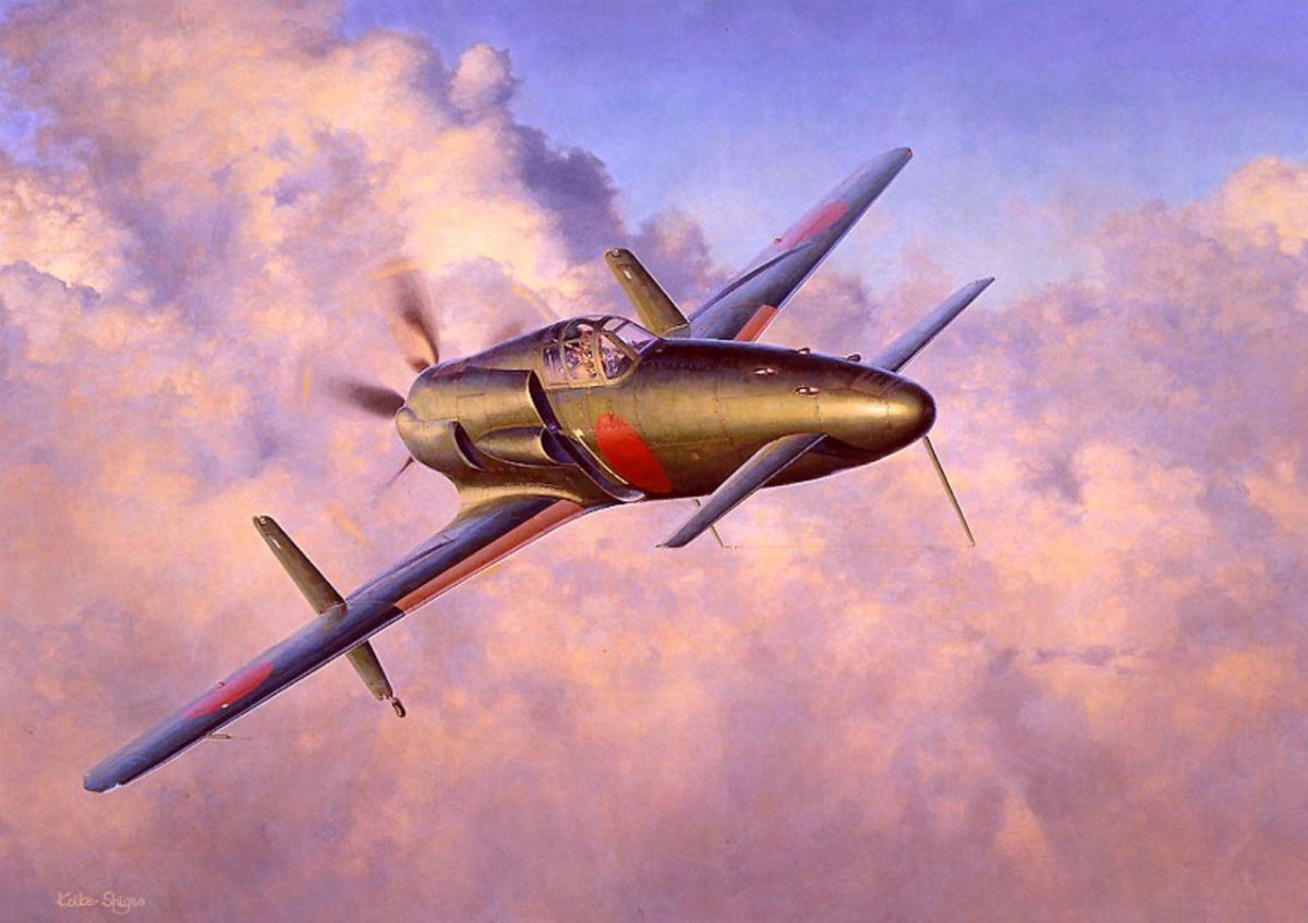 Самолет j7w1 Shinden