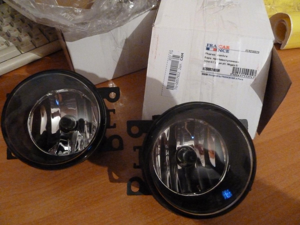 Противотуманки Форд Фьюжн 1.4