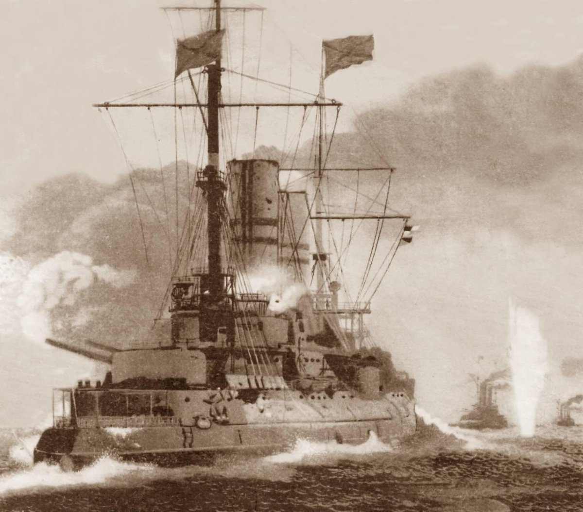 Эскадренный броненосец князь Суворов