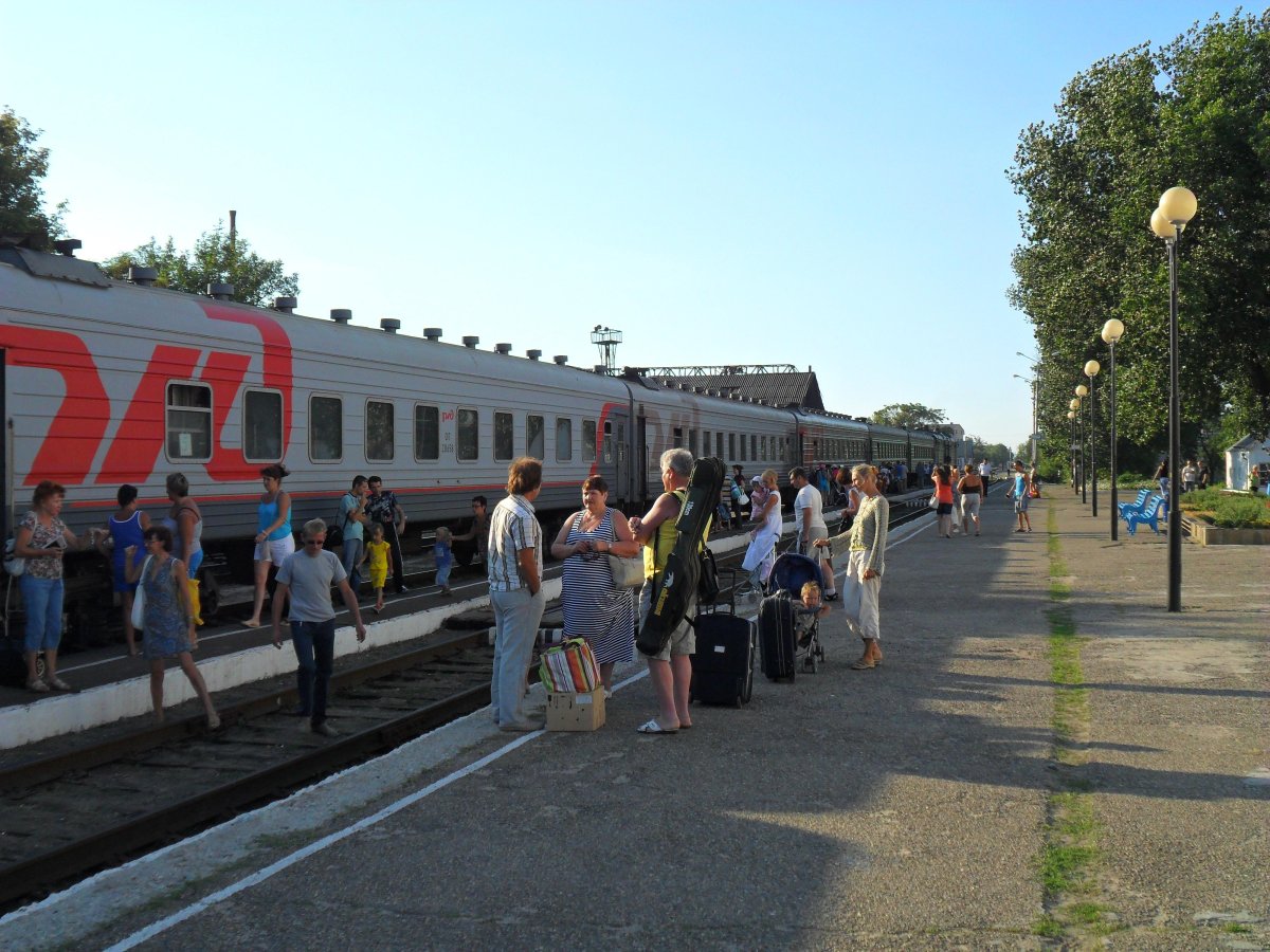 Железнодорожный вокзал Ейск