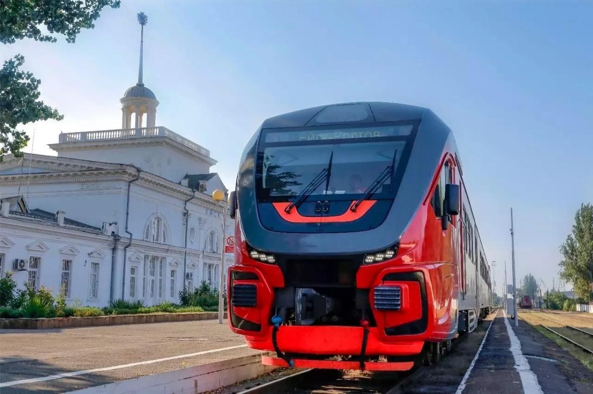 Электричка в Ейске