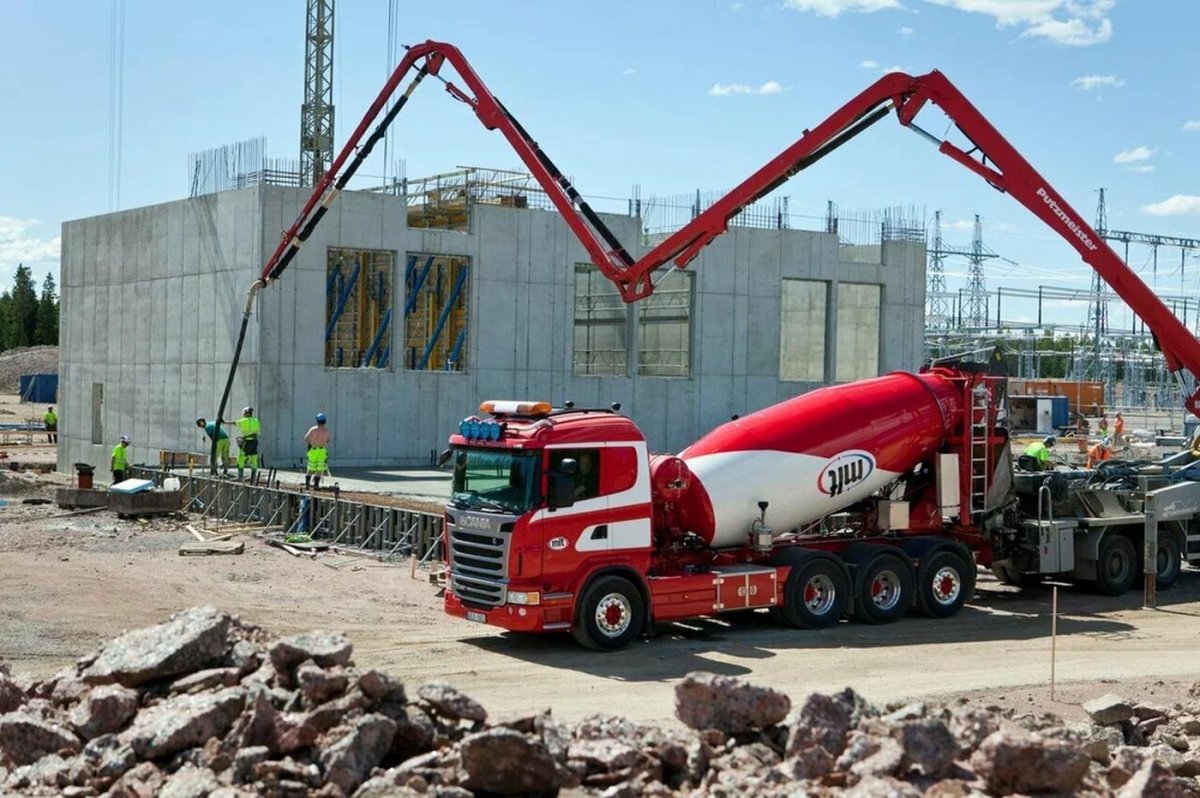 Бетононасос 101 метр