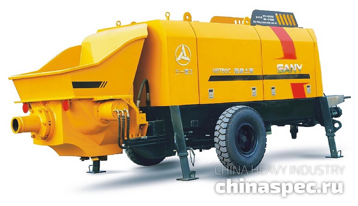 Стационарный бетононасос sany HBT 8018 C-5