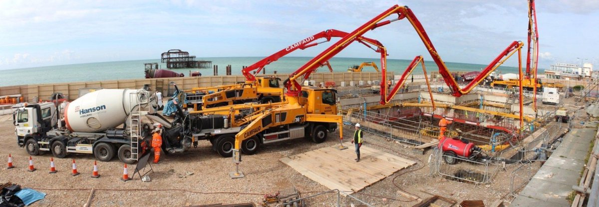 Бетононасос Либхер 52 метра