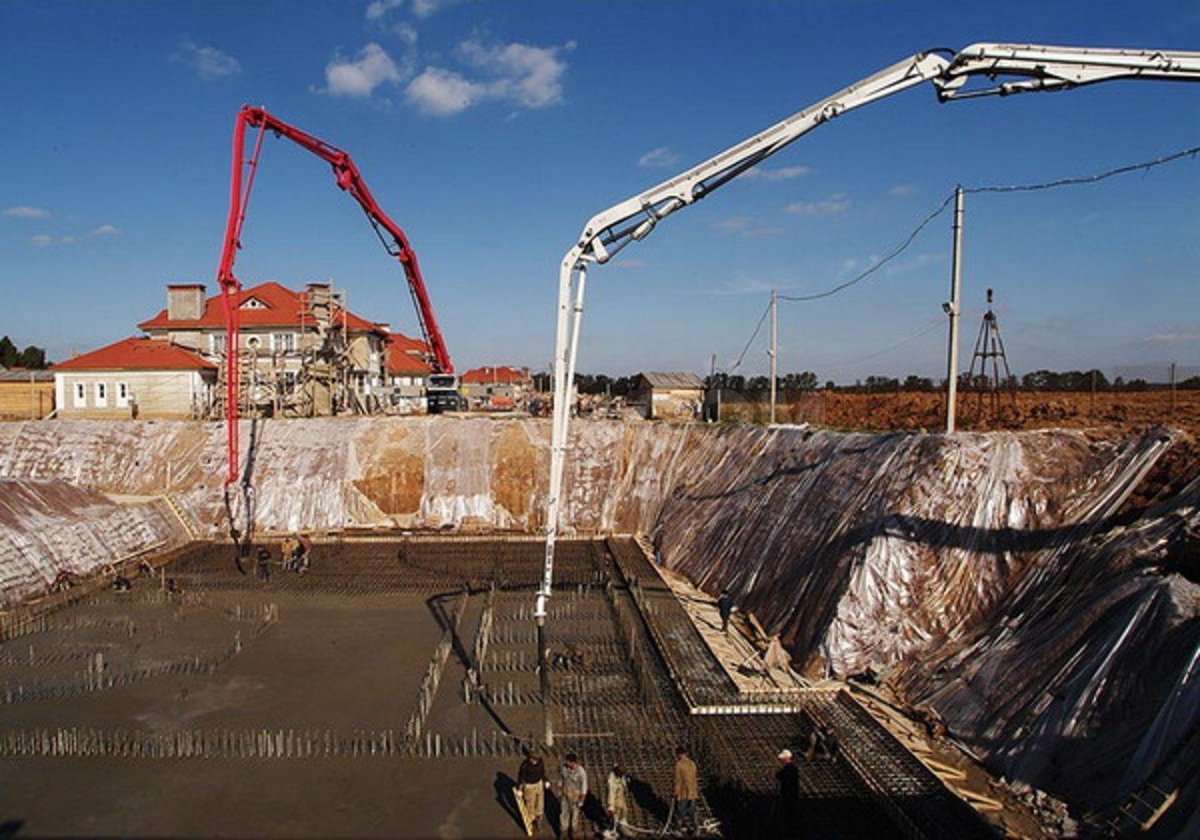 Машина для заливки бетона