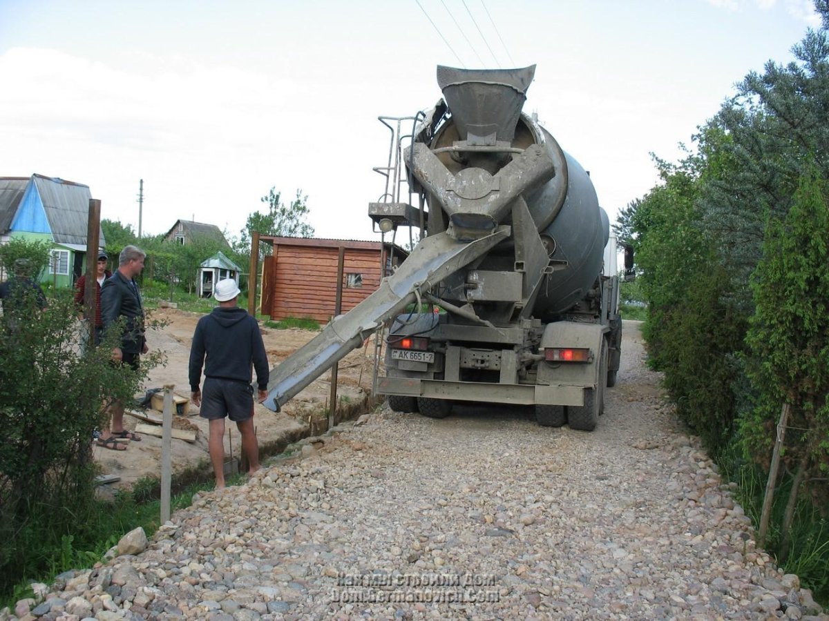 Бетон выгрузка м400 миксер насос