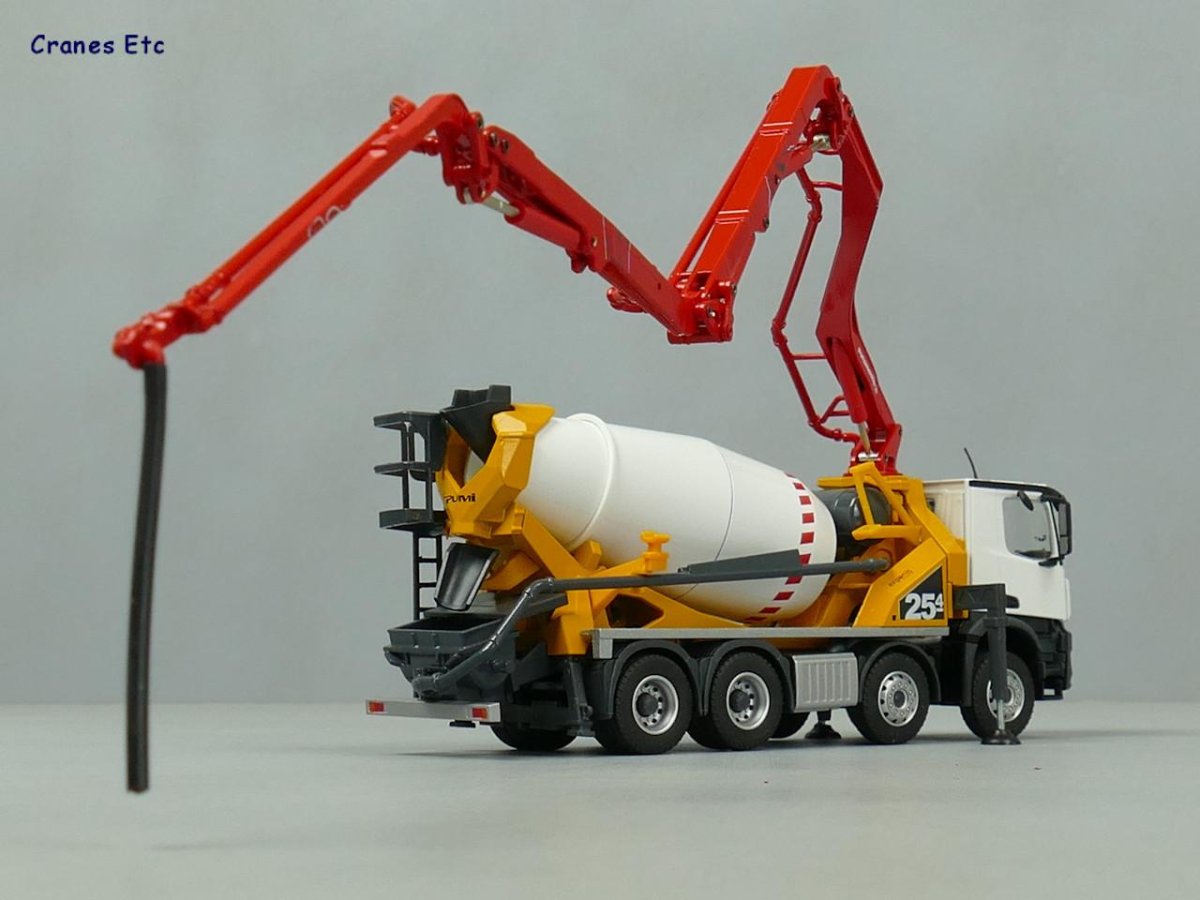 Бетононасос с миксером 2 в 1