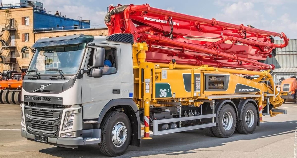 Автобетононасос Putzmeister м36
