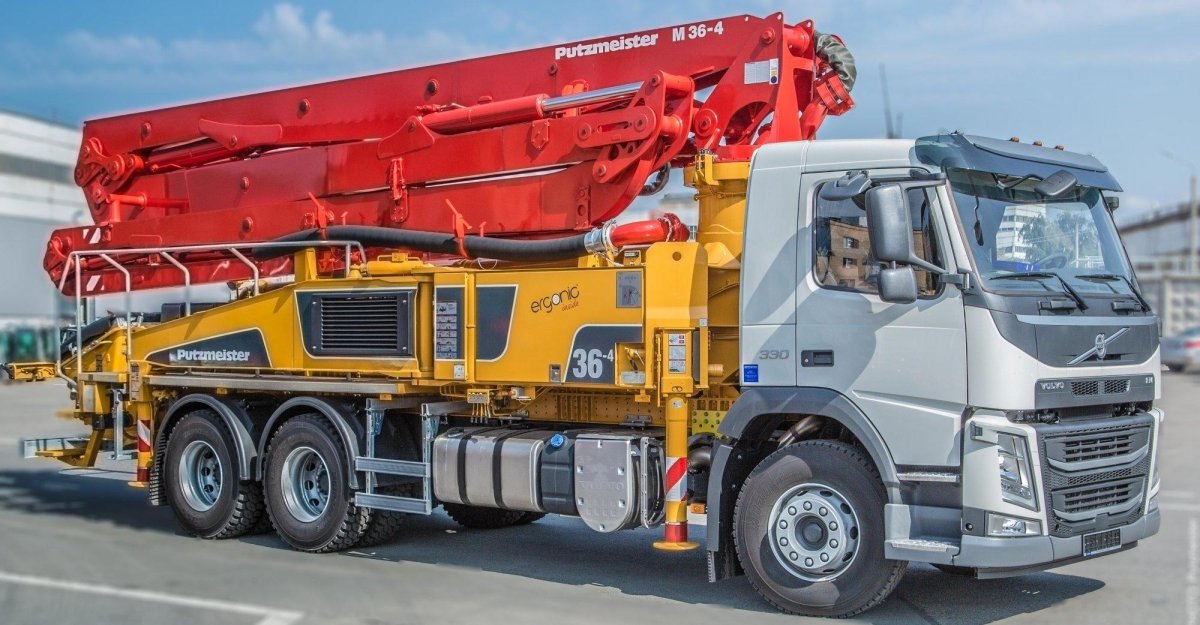 Автобетононасос Putzmeister м36