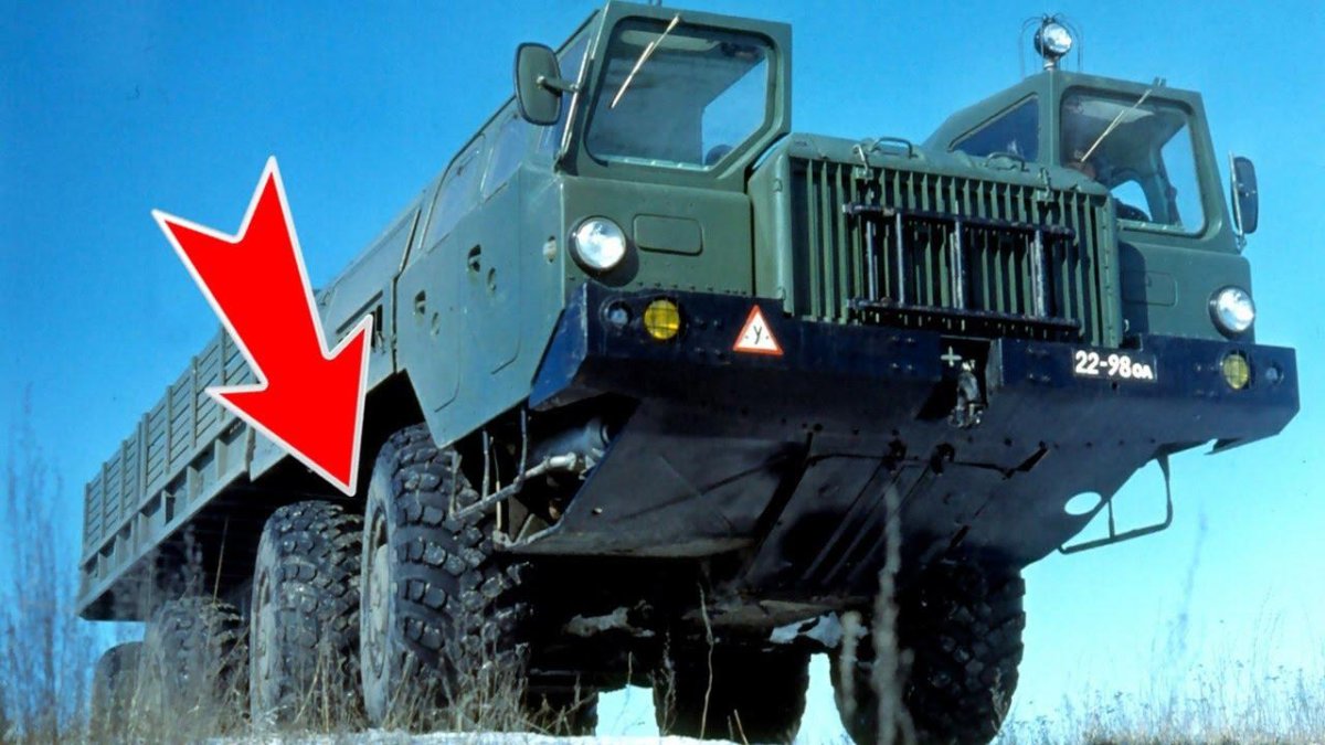 МАЗ 543 тягач