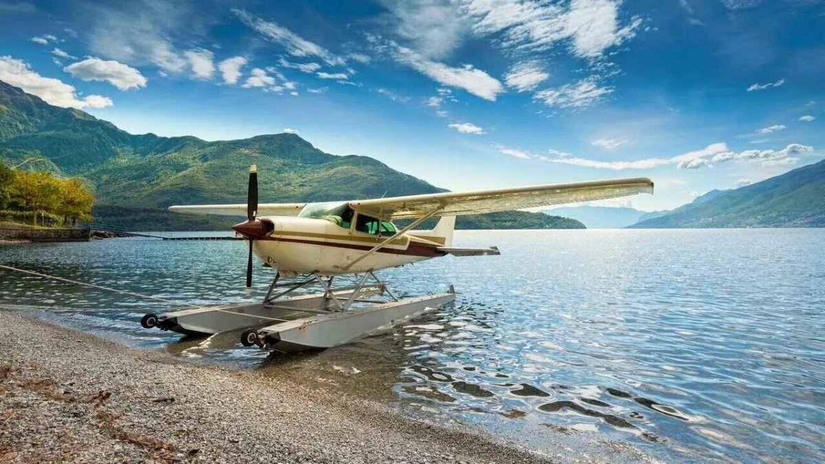 Цесна самолет гидроплан