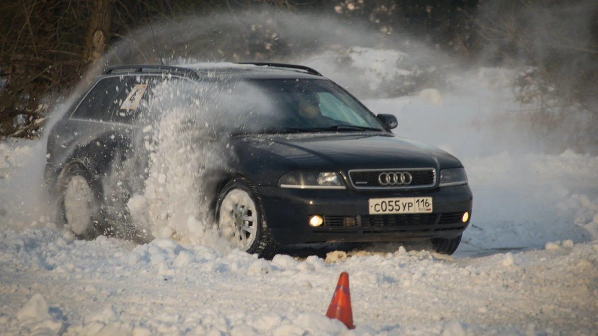 Ауди 100 s4 quattro дрифт
