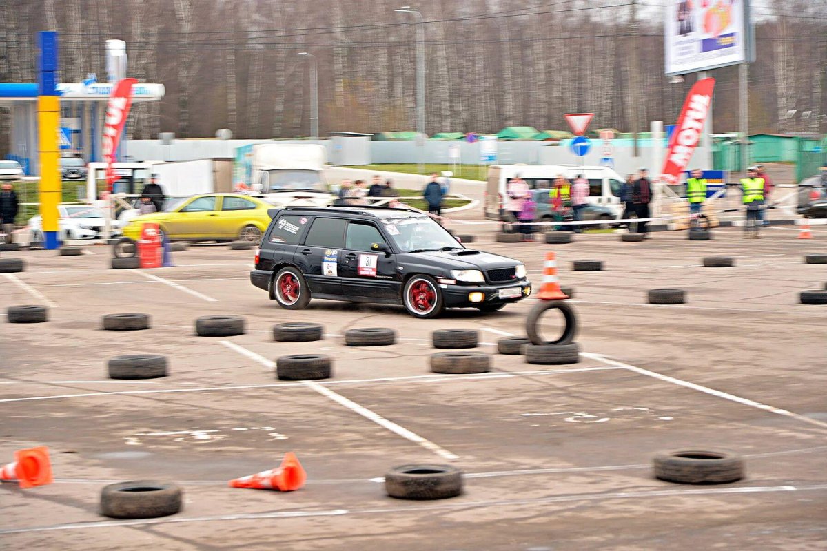 Слалом автомобильный