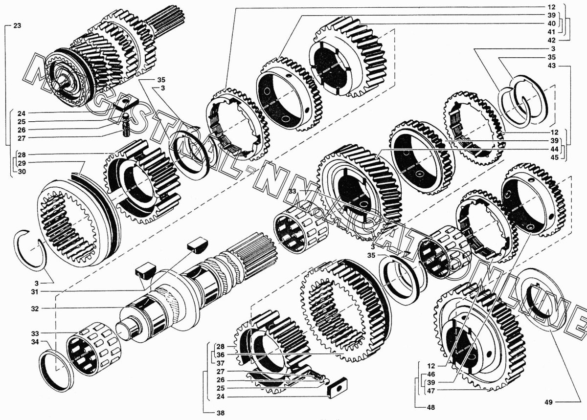 КПП УАЗ Буханка 4