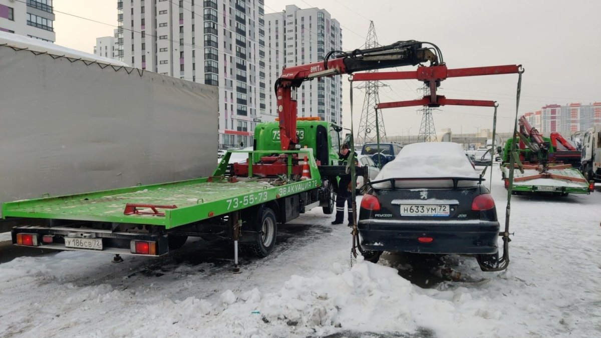 Эвакуация легковых авто