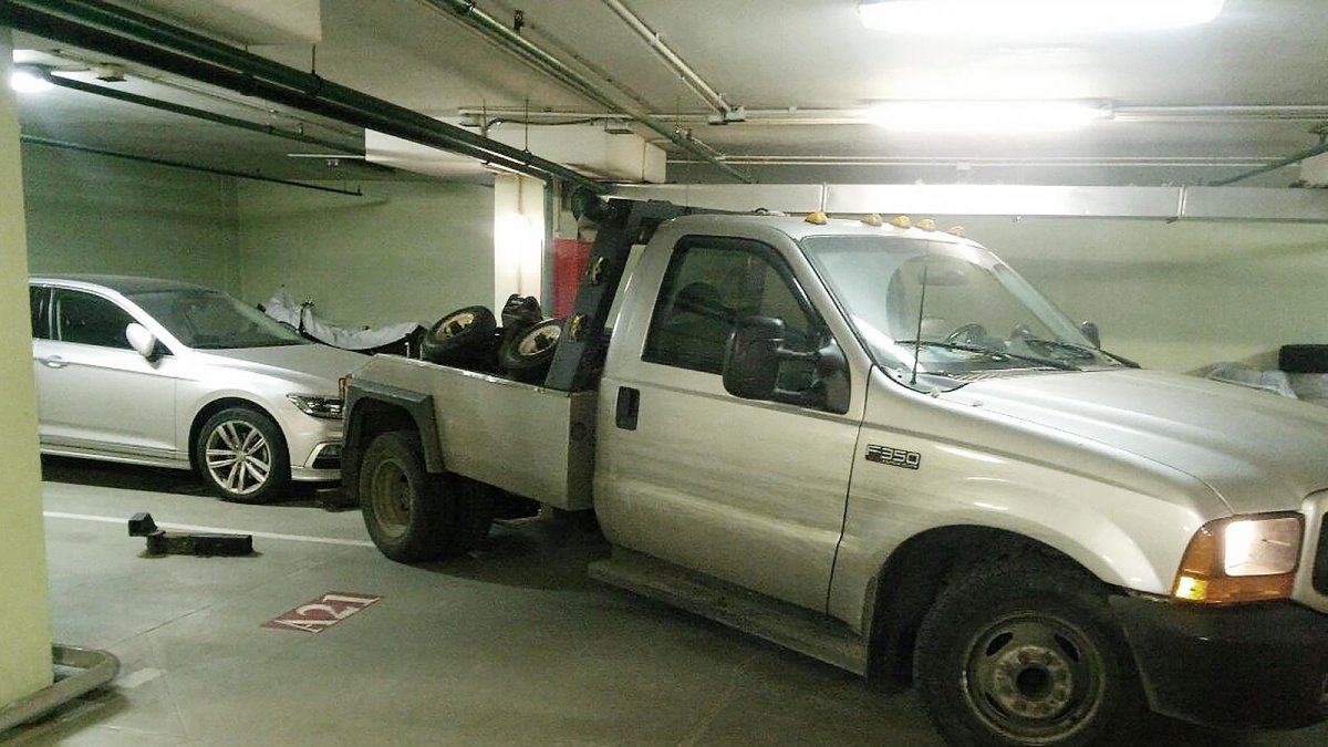 Эвакуатор для паркинга