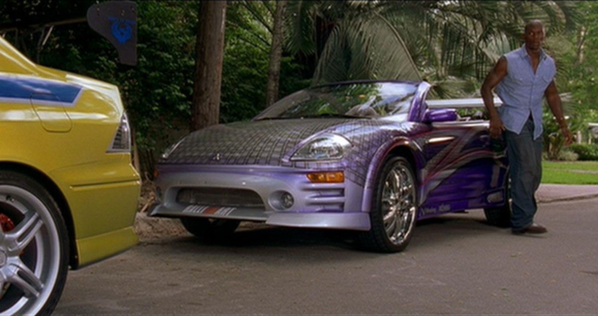 Mitsubishi Eclipse Spyder Форсаж 2