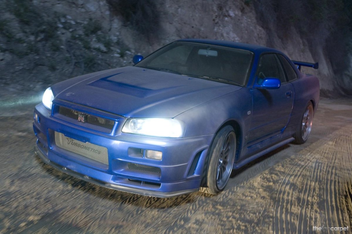 Nissan Skyline r34 gt-r Форсаж