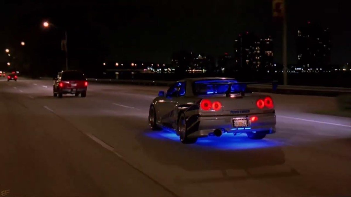 Nissan Skyline GTR r34 Форсаж 2