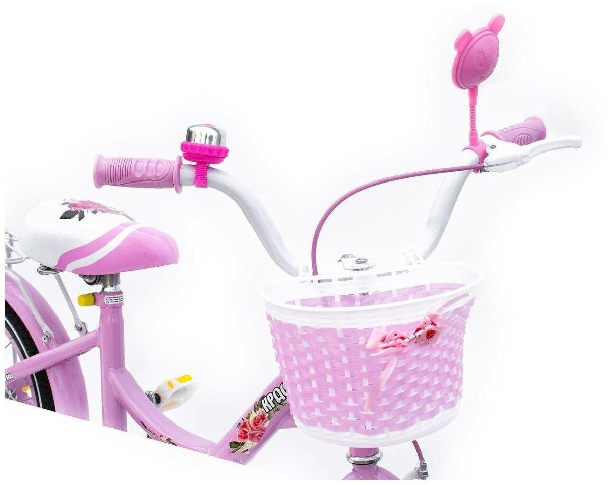 Велосипед для девочки с корзинкой